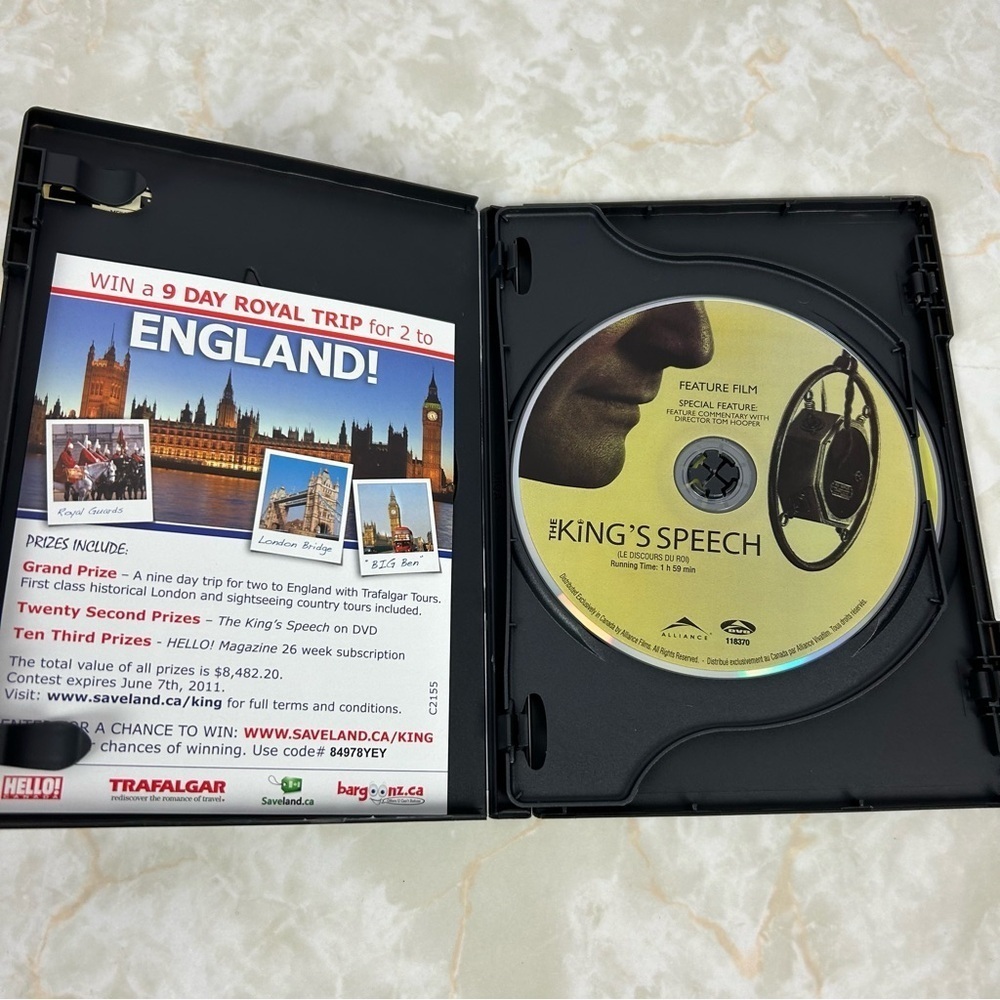 The King’s Speech 2010 DVD - Picture 3 of 5